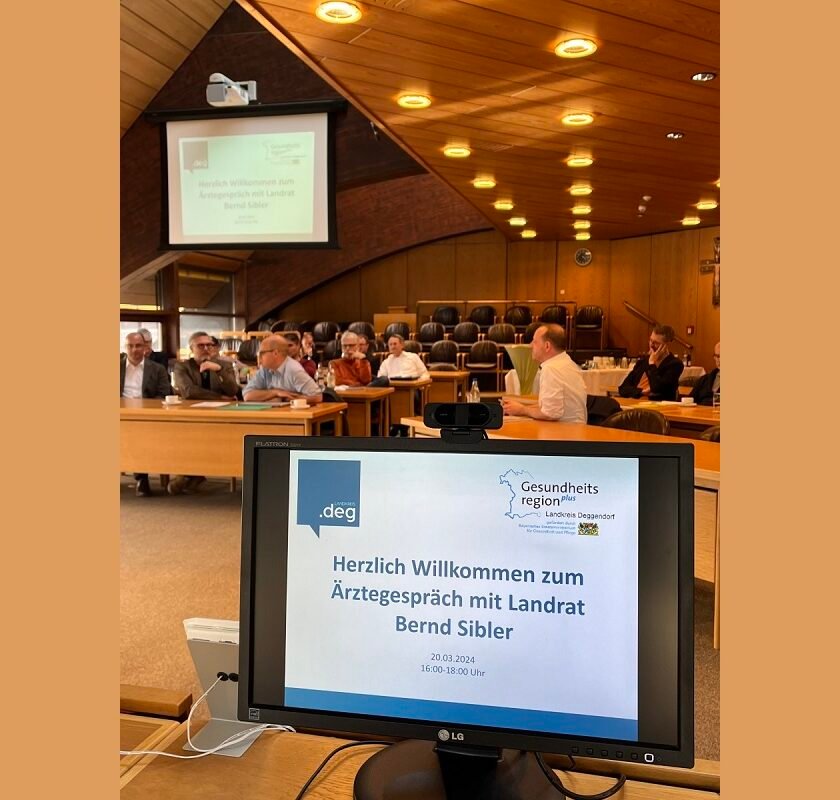 Ärztegespräch zur Stärkung der medizinischen Versorgung im Landkreis Deggendorf